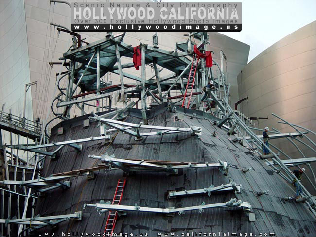Los-Angeles-Disney-Hall-construction
