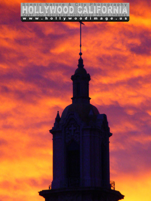 Hollywood-church-sunset-4