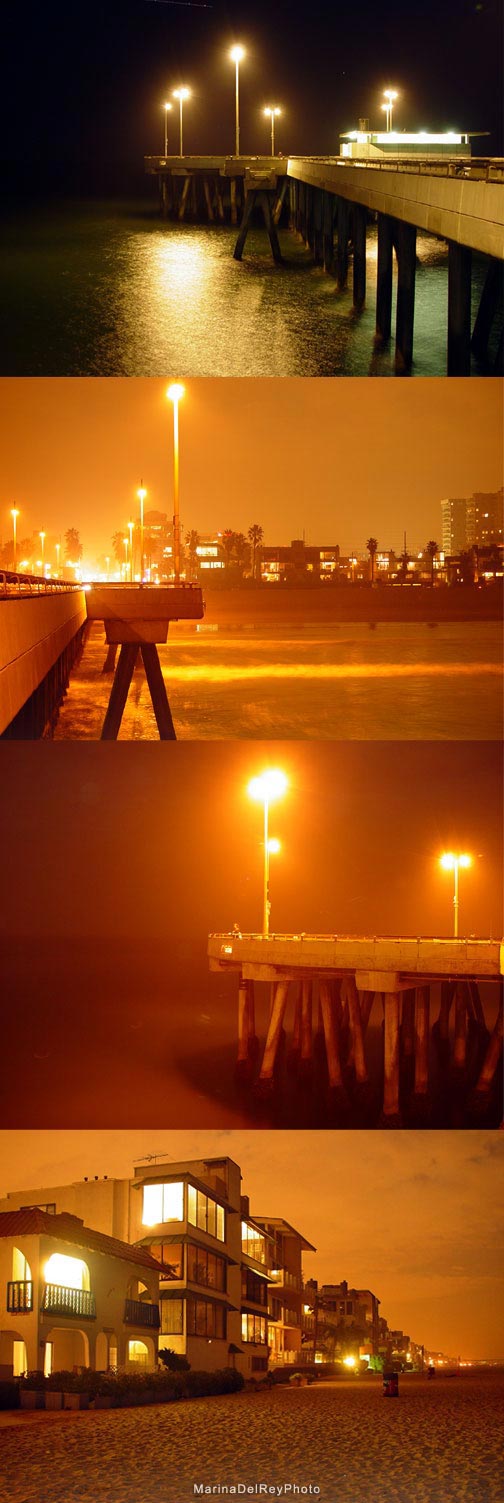 Marina Pier Night