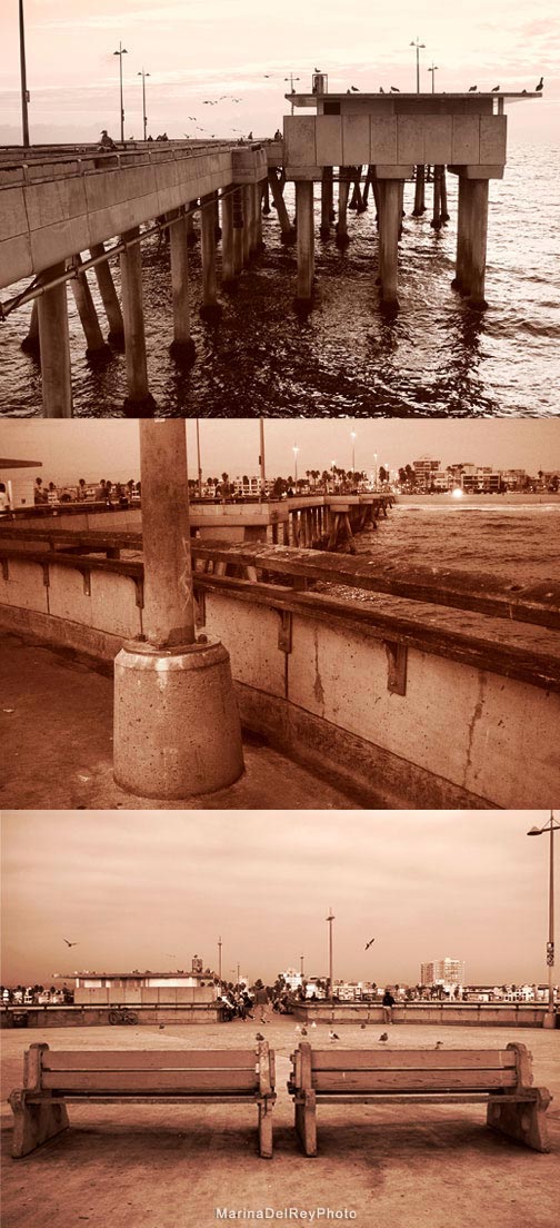 Pier Sepia