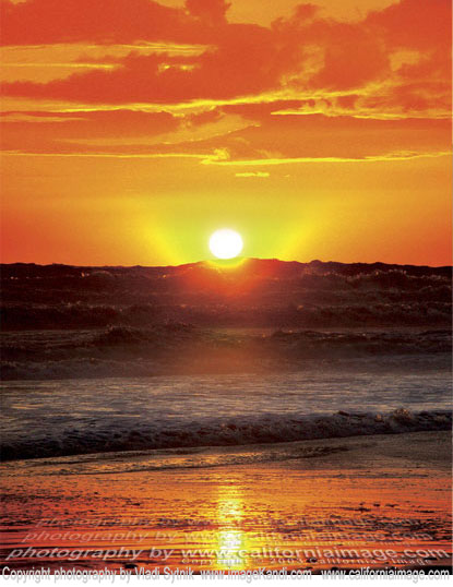 beach sunset pictures. Venice Beach Ocean Sunset