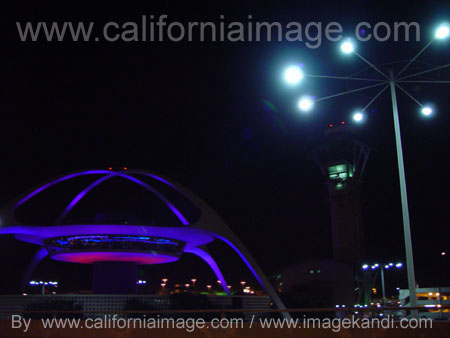 LA LAX at Night