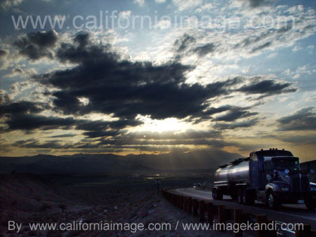 Desert Freeway by californiaimage.com