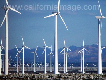Desert Wind Power by californiaimage.com
