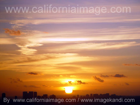 Sunset Over West Los Angeles