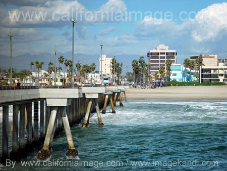 Venice Pier in Marina Del Rey