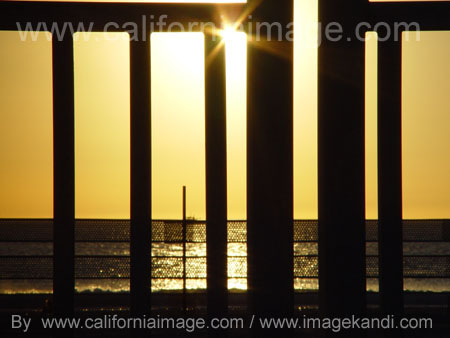 Beach Structures and Sunlight