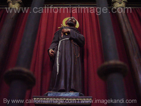 Spain, Monk Statue