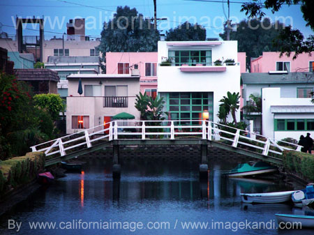 Venice Canals Bridge by californiaimage.com