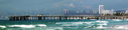 Venice Beach Pier Panorama