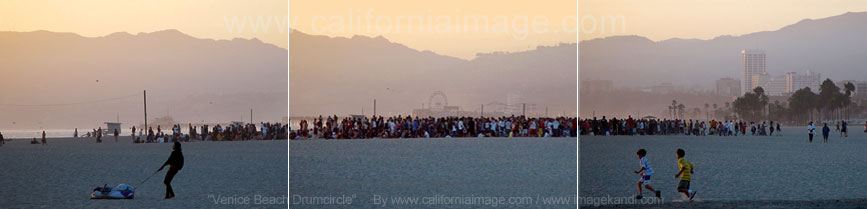 Venice Beach Sunset Drum Circle