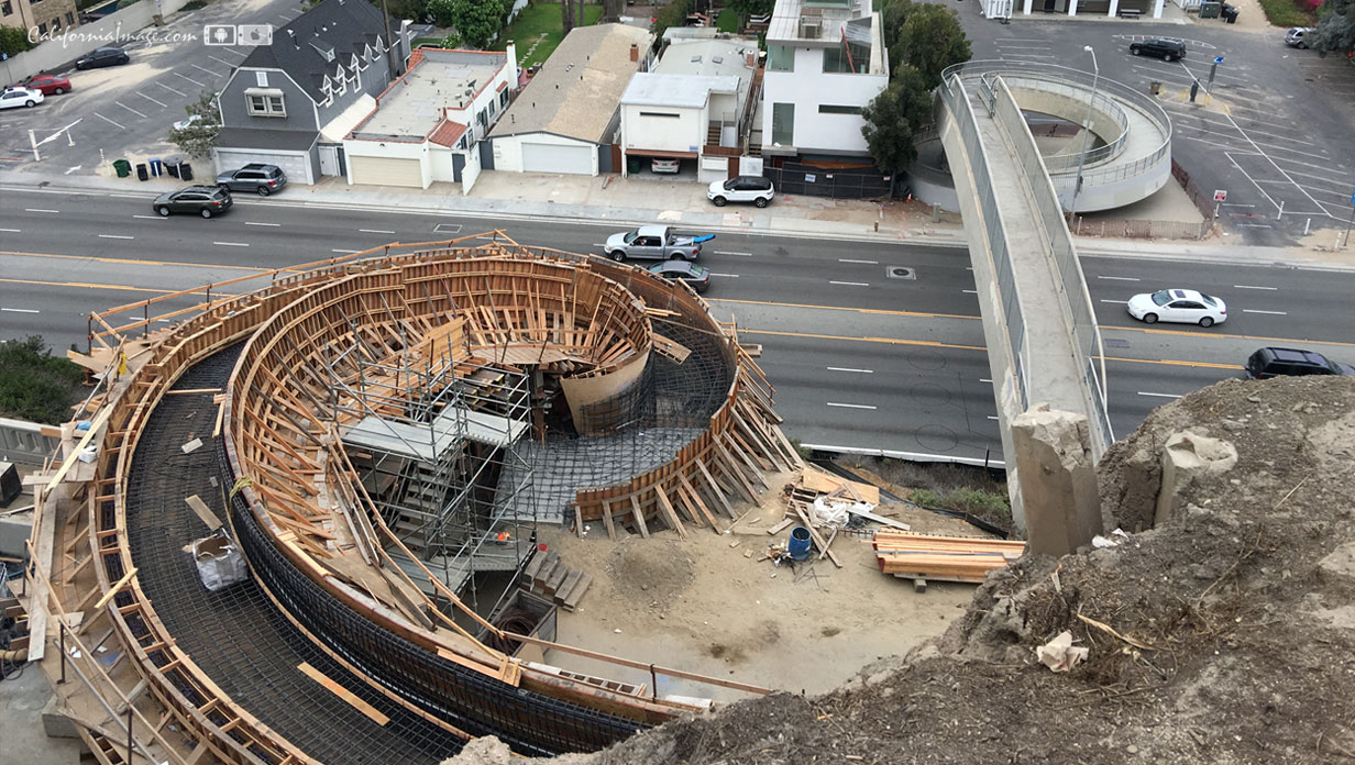 Pedestrian Bridge Construction