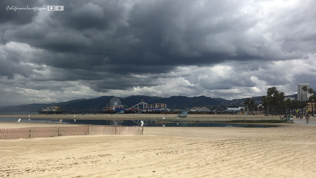 Beach Rain Cloud